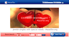 Desktop Screenshot of mazaltov.org